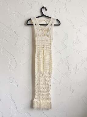 double zero crochet dress Double Zero | Dresses | Double Zero Crochet Tie Back Maxi Dress
